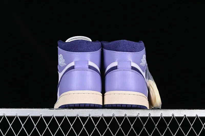 All categories Air Jordan Jordan series basketball shoes Air Jordan 1 Mid Air Jordan 1 Mid "Sky Purple" AJ1 Joe 1 various purple Chinese casual sneakers DZ3745-500